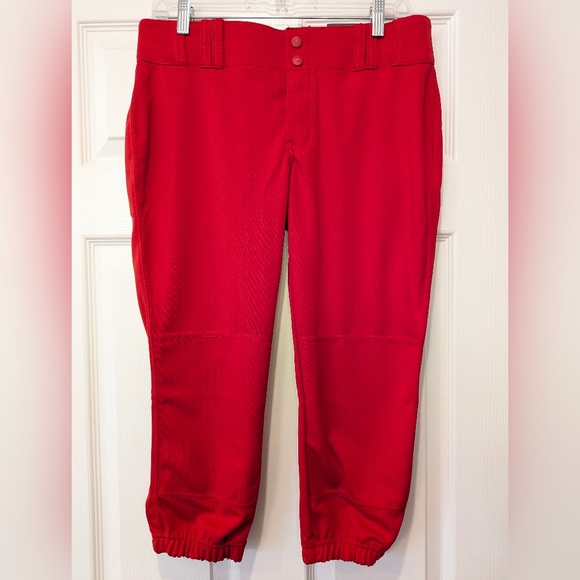 NWT Champro Fast pitch Womens Red elastic leg opening Softball Pants size Large - Picture 4 of 8